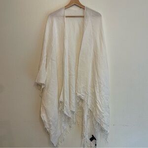 NWT Rag & Bone Cotton/Wool Blend Poncho